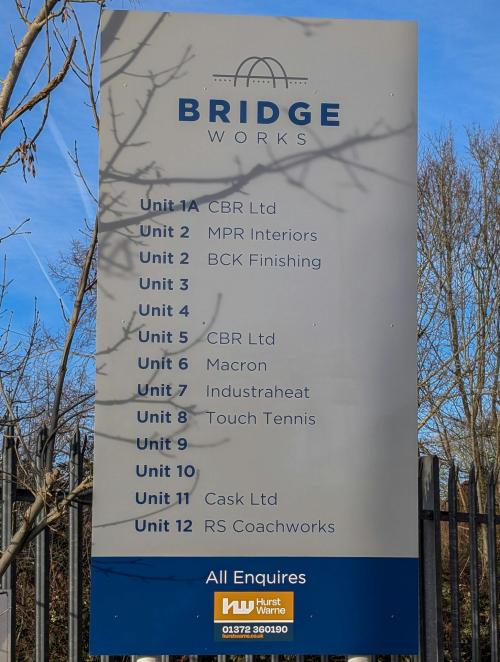 Unit 4 Bridge Works, Kingston Road, Leatherhead, KT22