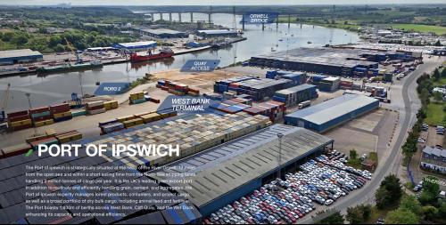 8.26 Acres West Bank Terminal, ABP Port Of Ipswich, Wherstead Road, Ipswich, IP2