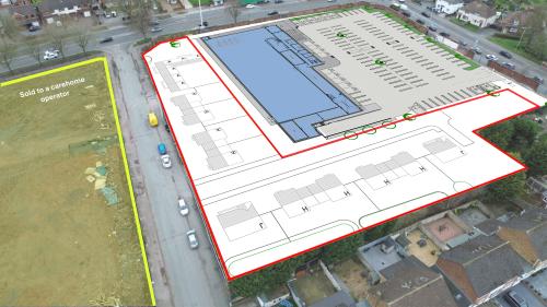 Land off Dimmock Street Parkfield Road, Wolverhampton, WV4