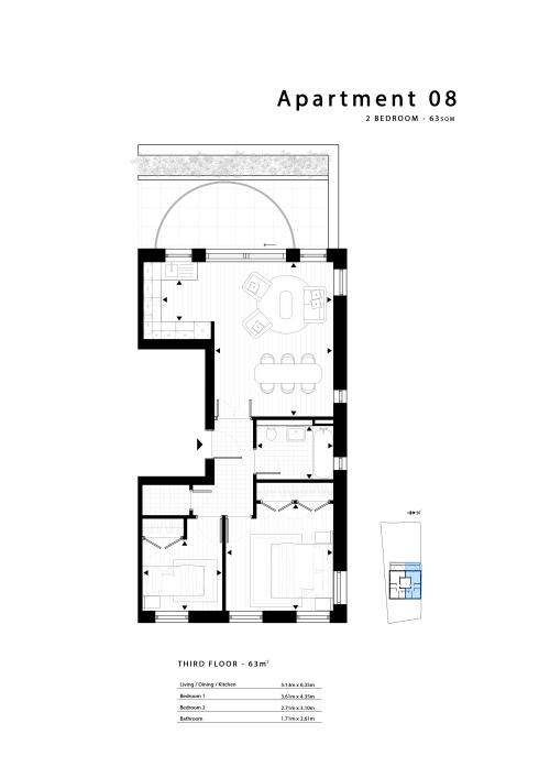 2 Flat 8, Manerium House, Manor Park, Manor Park, London, SE13