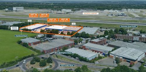 Units 2A, 2B, 3D & 3E, Gatwick Gate Industrial Estate, Charlwood Road, Ifield, Crawley, RH11