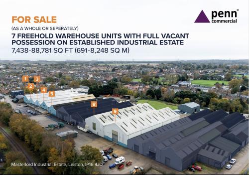 Units 1-5 / Units 8-9, Masterlord Industrial Estate, Leiston, IP16