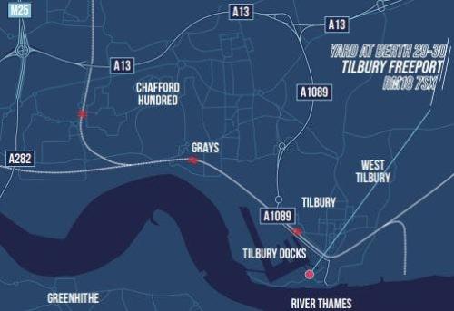 Berth 29-30 Tilbury Freeport, Tilbury, RM18