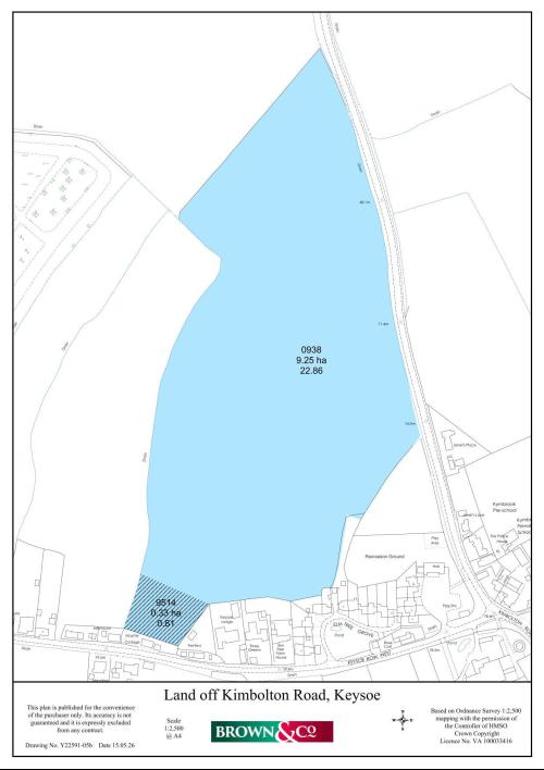 Keysoe, Land Off Kimbolton Road, Bedford, Keysoe, MK44