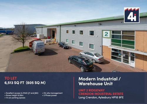 2 Ridgeway, Crendon Industrial Estate, Long Crendon, Aylesbury, HP18