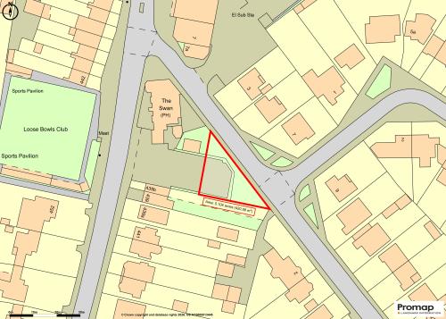 0.104 Acres to the side of the Swan Inn, 437 Loose Road, Maidstone, ME15