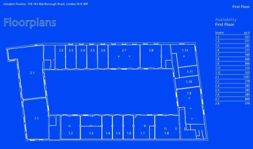 Unit 159-163 Islington Studios, Marlborough Road, Archway, London, N19