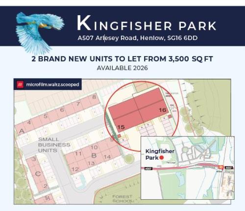 Unit 16, Kingfisher Park, Arlesey Road, Henlow, SG16