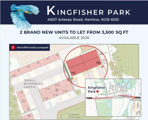 Unit 15, Kingfisher Park, Arlesey Road, Henlow, SG16
