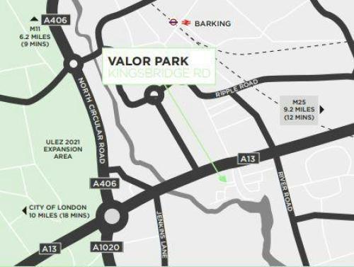 Unit 3, Valor Park, Kingsbridge Road, Barking, IG11