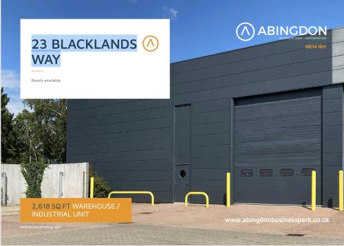 Abingdon Business Park, 23 Blacklands Way, Abingdon, OX14