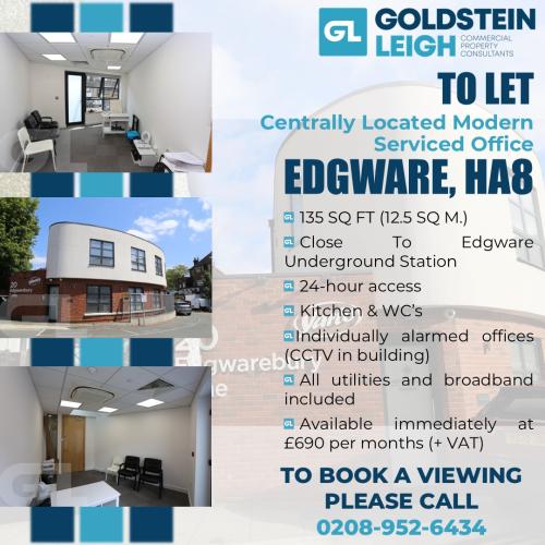 Unit 4 Yarto House, 20 Edgwarebury Lane, Edgware, HA8