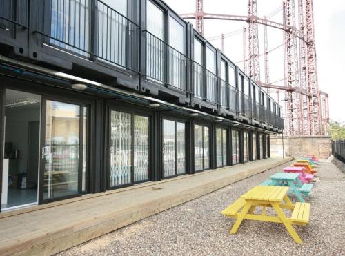 Containerville, Corbridge Crescent, Hackney, London, E2
