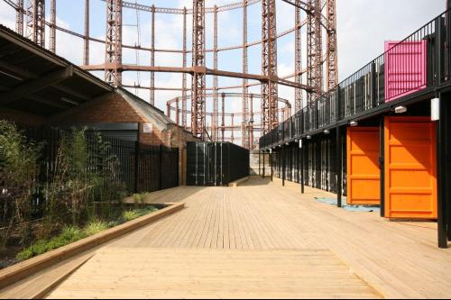 Containerville, Corbridge Crescent, Hackney, London, E2