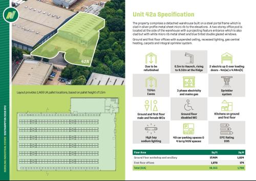 Unit 42A, Nursling Industrial Estate, Oriana Way, Southampton, SO16