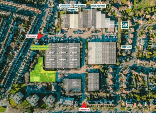 Open Storage Site, Brunswick Green Park Industrial Estate, New Southgtate, London, N11