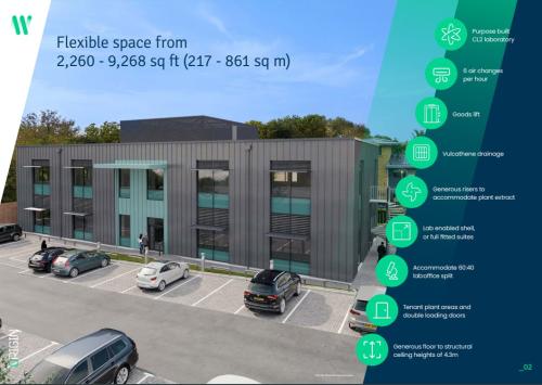 The Lashford Building, Wootton Science Park, Wootton, Abingdon, OX13