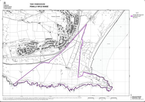 Penally Rifle Range & Adjacent Land, Penally, Dinbych-y-Pysgod, SA70