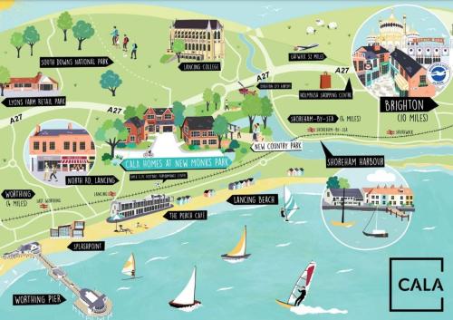 Community Hub, New Monks Park, Brimstone Road, Lancing, West Sussex, BN15
