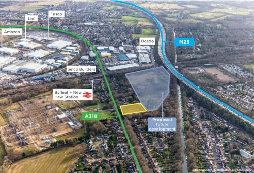 0.94 Acres, Byfleet Road, New Haw, Byfleet, KT15