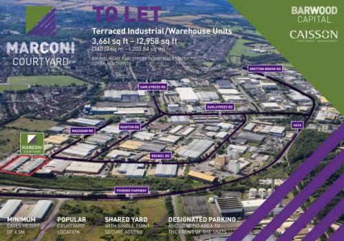 Unit C Marconi Courtyard, Earlstrees Industrial Estate, Brunel Road, Corby, NN17