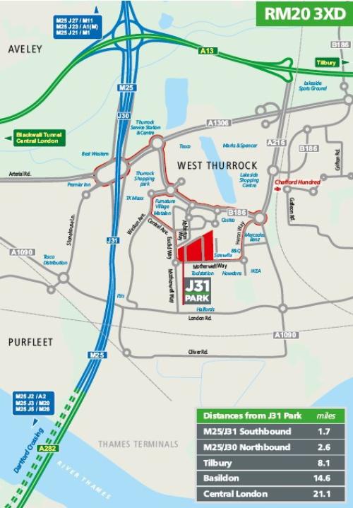 B3/B4, J31 Park, Motherwell Way, West Thurrock, RM20