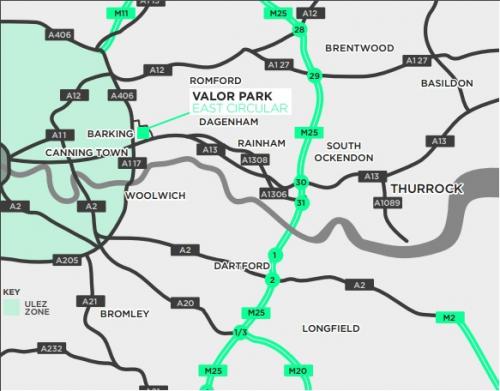 Unit 1c, Valor Park, Gascoigne Road, Barking, IG11