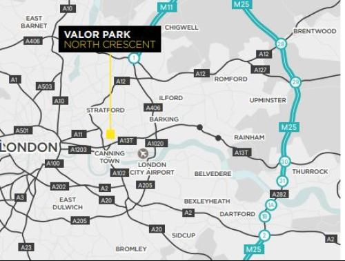 Unit B, Valor Park, North Crescent, Canning Town, London, E16