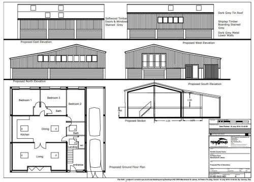 St. Peters Farm Barn, Middle Drove, Marshland St James, Wisbech, PE14