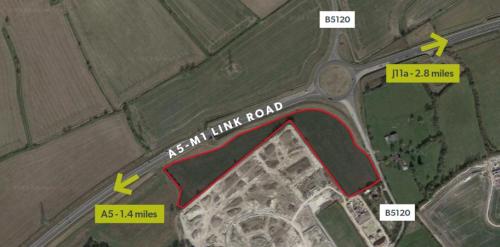 13.7 Acres, Bedford Road, Bidwell, LU5