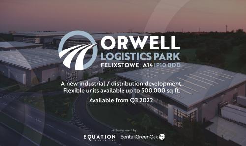 Orwell Logistics Park, A14 eastbound, Nacton Heath, Ipswich, IP10