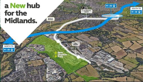 South Land, New Stanton Park, Lows Lane, Stanton by Dale, Ilkeston, DE7