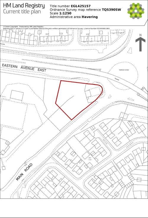 0.708 Acres Gallows Corner Service Station, Main Road, Romford, RM2