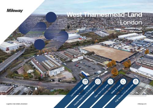 3.69 Acres, Nathan Way, West Thamesmead, London, SE28