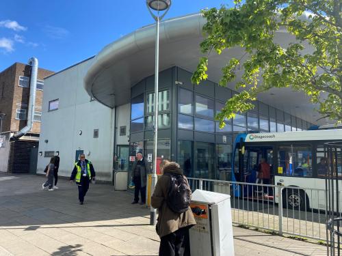 Bedford Bus Station, Allhallows, Bedford, MK40