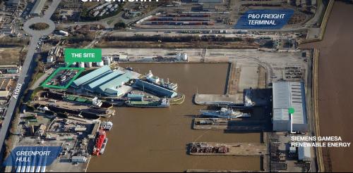 1.16 Acres Open Storage, Alexandra Dock, Hull, HU9