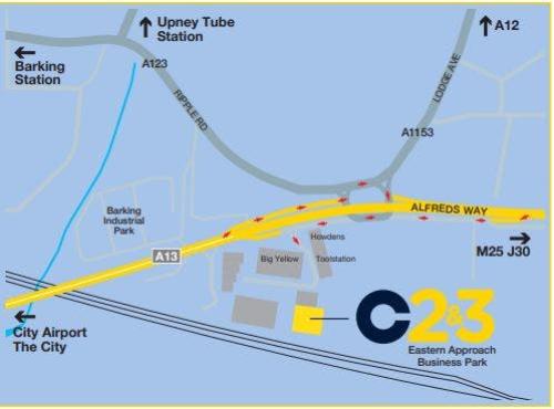 Unit C2 25 Alfreds Way, Eastern Approach, Barking, IG11