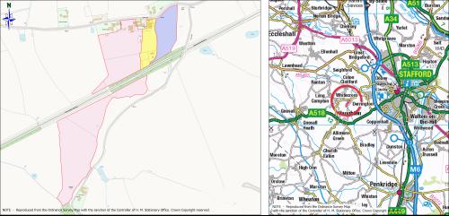 LOT 3 Long Lane Farm, Derrington, Stafford, ST18