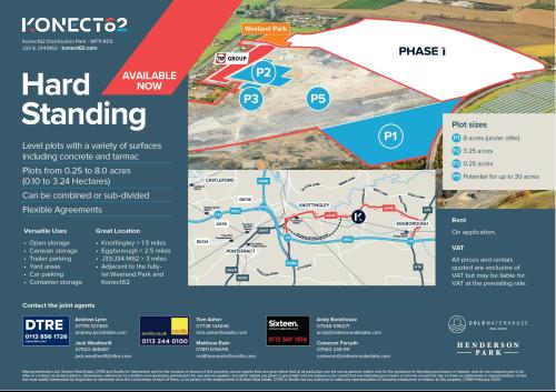 8 Acres Open Storage, Konect62 Distribution Park, Knottingley, WF11