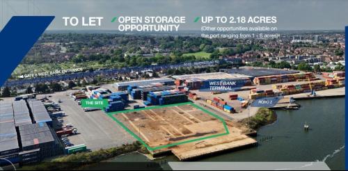 Open Storage, Port Of Ipswich, West Bank Terminal, Ipswich, IP2