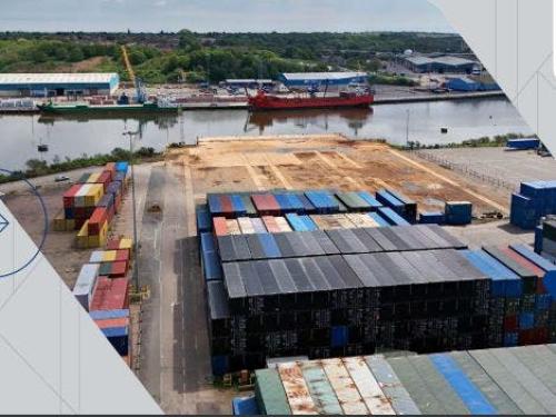 Open Storage, Port Of Ipswich, West Bank Terminal, Ipswich, IP2