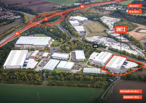 Unit 2, Hilton Cross Business Park, Junction 1 M54, Wolf Pack, Wolverhampton, WV10