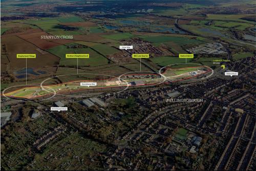 Station Island, Wellingborough, NN8