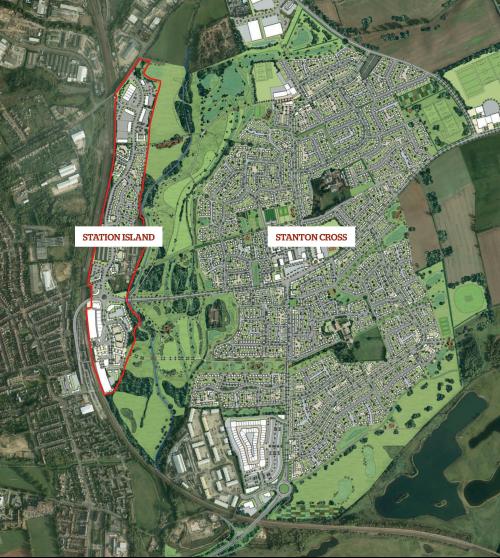 Station Island, Wellingborough, NN8