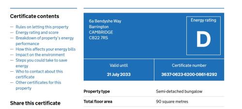 6a Bendyshe Way, Barrington, Cambridge, CB22