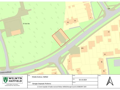 0.1194 Acres, Woods Avenue, Hatfield, AL10