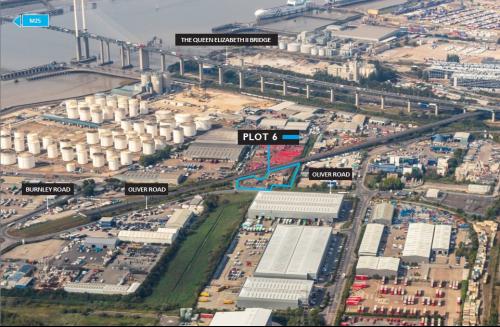 Plot 6, Thurrock Open Storage Park, Oliver Road, West Thurrock, Grays, RM20