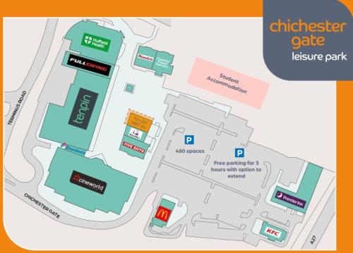 Unit 9a, Chichester Gate Leisure Park, Terminus Road, Chichester, PO19
