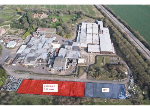 0.75 Acres Open Storage Land, Haughley Park, Stowmarket, IP14