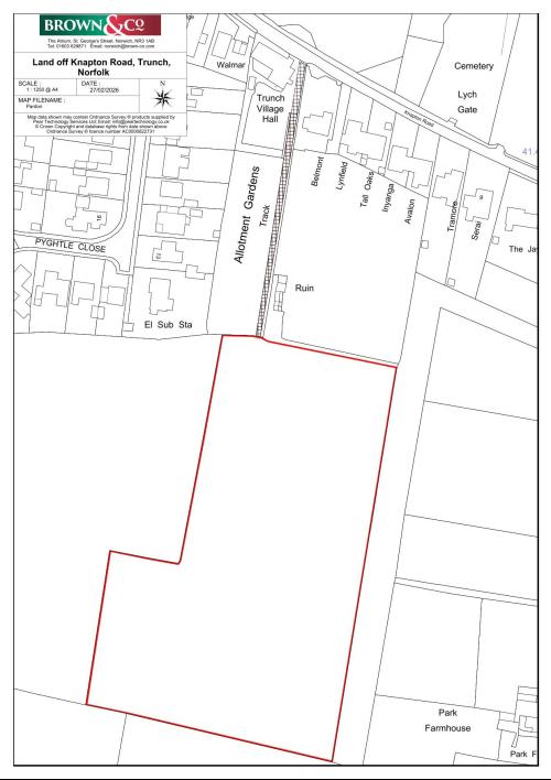4.68 Acres, Knapton Road, Trunch, North Walsham, NR28